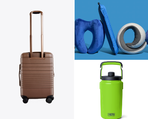 Travel & On-The-Go cover photo collage