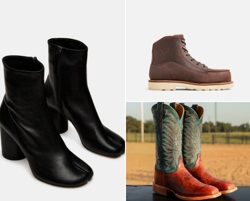 Exclusively Boots! cover photo collage