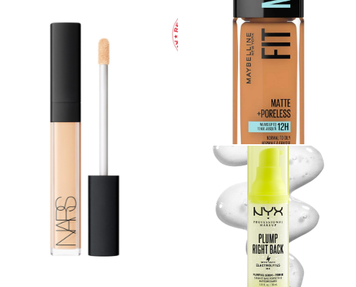 Daily Winter Makeup Routine for Acne-Prone Baddies🤩💄 cover photo collage