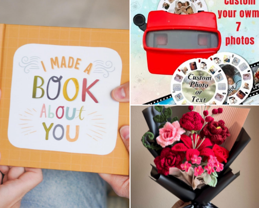 Unique Valentine's Day Gifts cover photo collage