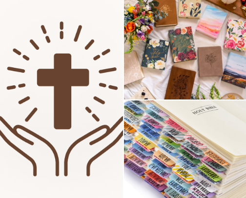 ✨The Ultimate Bible Study Set Up✨ cover photo collage