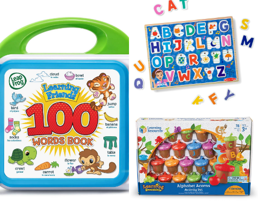 Learning Toys We Actually Use cover photo collage