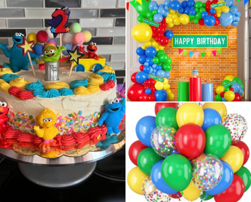 Can you tell me how to get TWO Sesame Street 🥳 cover photo collage