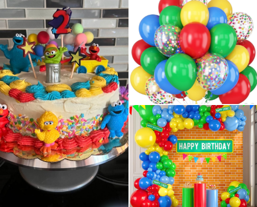 Can you tell me how to get TWO Sesame Street 🥳 cover photo collage