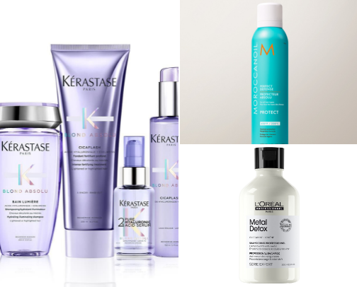 haircare for blondes!!! cover photo collage