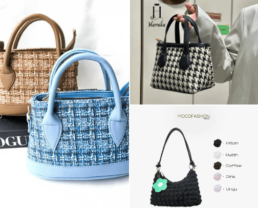 TAS SELEMPANG WANITA cover photo collage