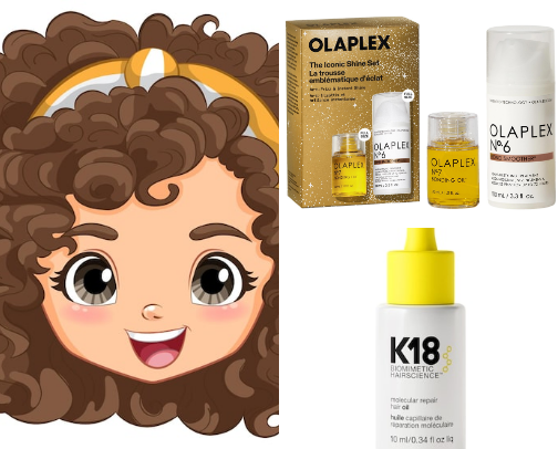 everything that helped my frizzy curly hair become not frizzy healthy so i could wear it straight cover photo collage