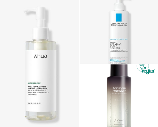 My Current Skincare Routine for Glow, Texture + Calming Redness cover photo collage