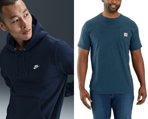 Clothing cover photo collage