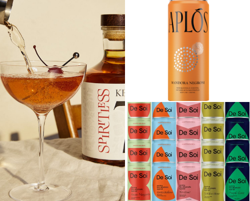Refreshing Non Alcoholic Alternatives: Mocktails & THC Options cover photo collage