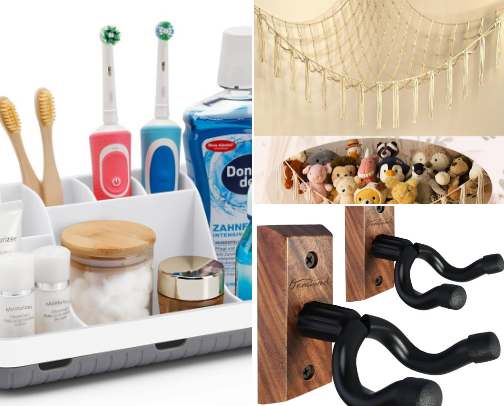 The best things I’ve bought that have helped me get more organized. cover photo collage