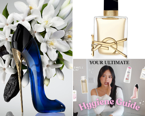 Female Fragrances & Perfumes ✨️ cover photo collage