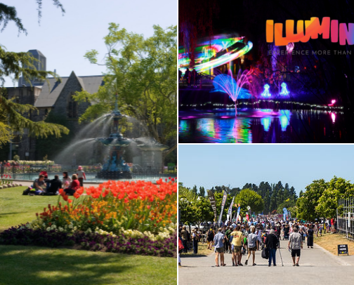 THINGS TODO CHRISTCHURCH cover photo collage