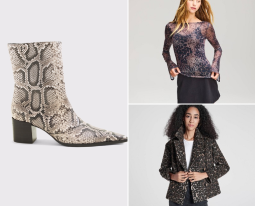 Fall Trend: Animal Print cover photo collage