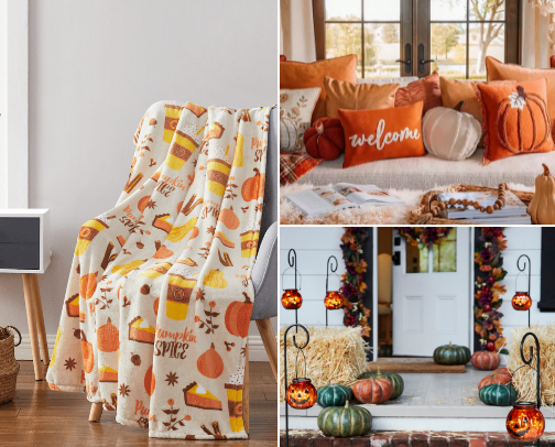 Fall Decor for every home cover photo collage