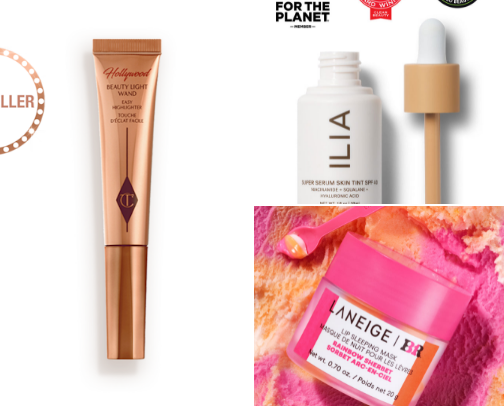 My favorite beauty recs cover photo collage