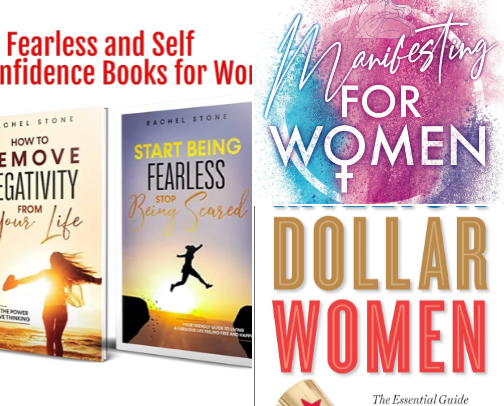 Motivational books cover photo collage