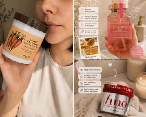 Korean & Japanese Skincare Favorites I Actually Use cover photo collage