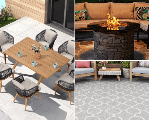 Outdoor Patio cover photo collage