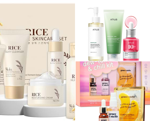10 Affordable Korean Skincare Gift Sets cover photo collage
