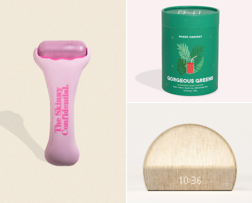 Morning Routine Essentials 🧘🏻‍♀️🎧 cover photo collage