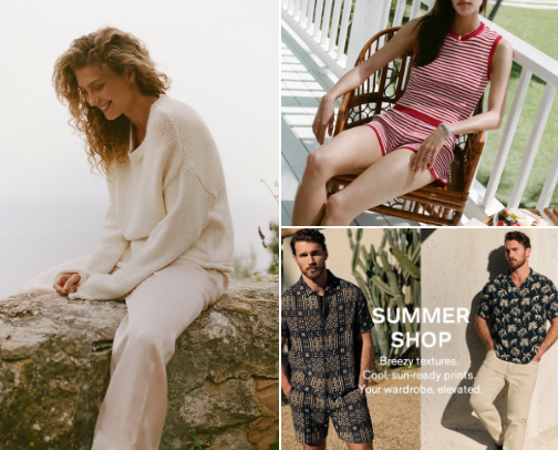 Fashion Hub cover photo collage