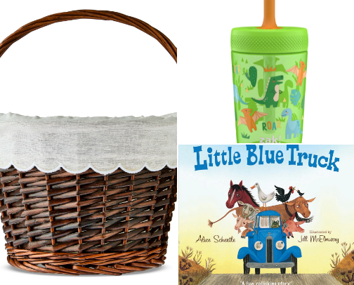 Baby’s First Easter Basket… on a budget! cover photo collage