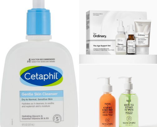 Selfcare favs 🧼🛁 cover photo collage