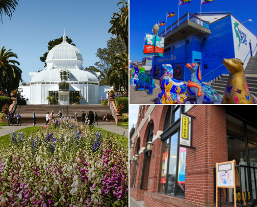 Museums in San Francisco cover photo collage