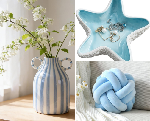 Shades of Blue Decor🤞🏼💙 cover photo collage