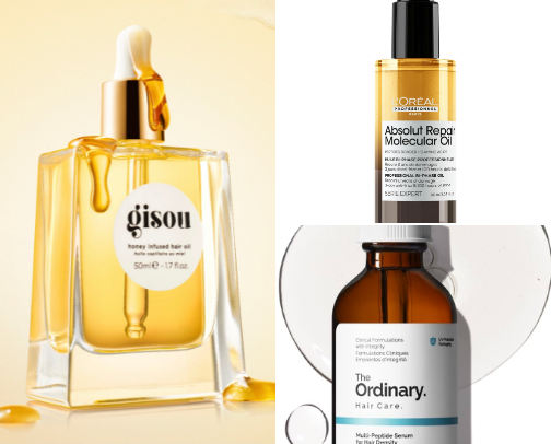 Hair essentials cover photo collage