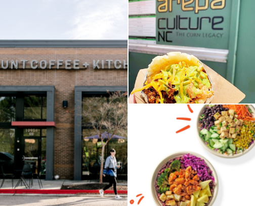 Gluten-Free Raleigh-Durham: The Ultimate Celiac-Safe Restaurant Guide cover photo collage