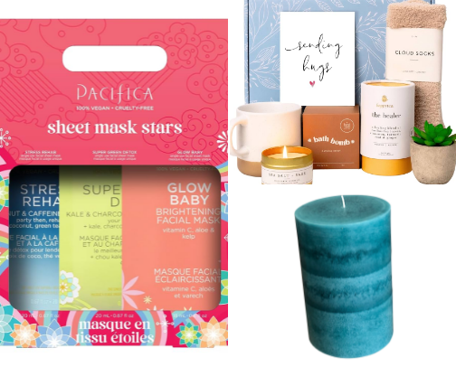 Cozy Self-Care Essentials for Nights In cover photo collage