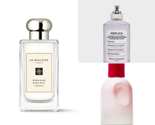 night skincare fragrances that hit different when you're finally doing your routine 🌙✨ cover photo collage
