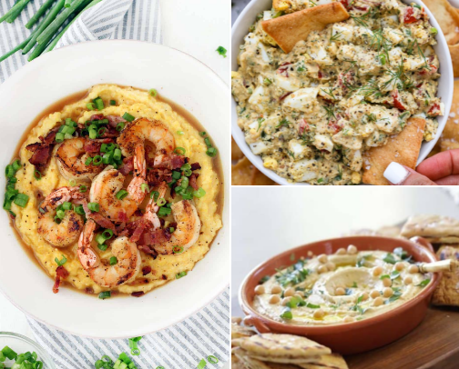 Louisiana Snack-meal list cover photo collage
