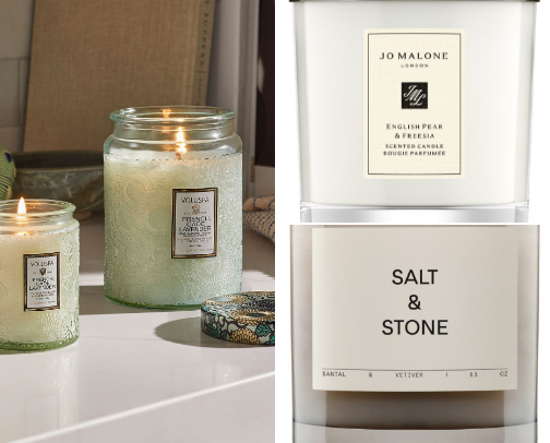 Candles and Diffusers cover photo collage