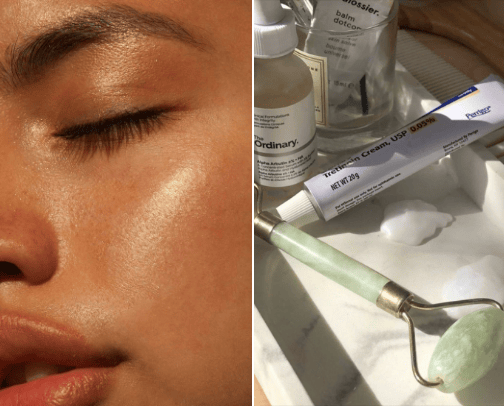 Skincare✨ cover photo collage