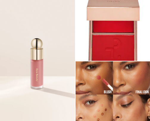 Liquid blushes cover photo collage