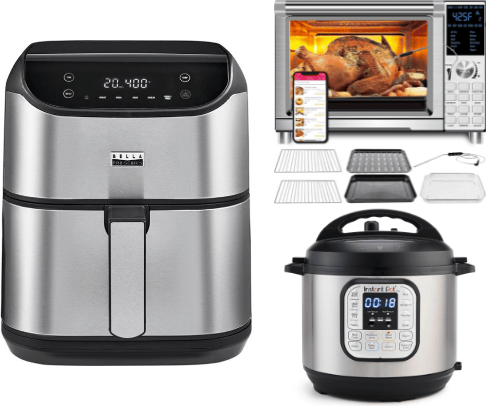 Kitchen Gadgets and Small Appliances cover photo collage