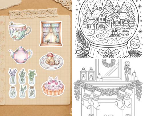 The Creativity Corner cover photo collage