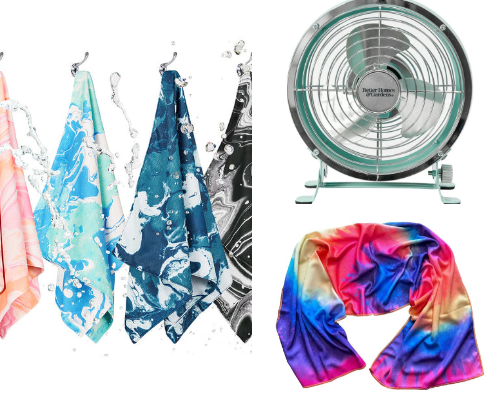 Staying Cool in the Hot Weather! cover photo collage