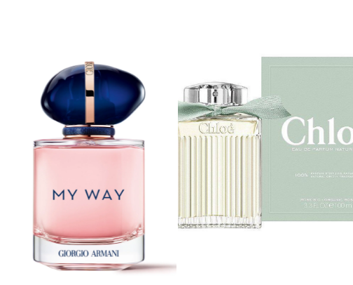 Notes of Luxury.Perfumes That Define You cover photo collage