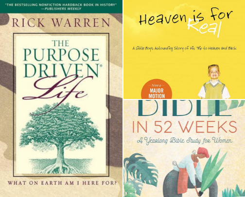 Christian Books That Truly Spoke to Me cover photo collage