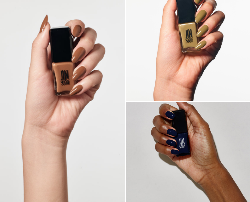 autumn beauty & nail trends 🪽 cover photo collage