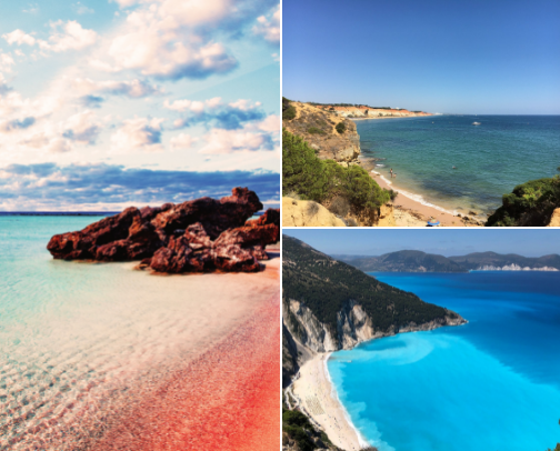 Best of Beaches- Europe edition cover photo collage
