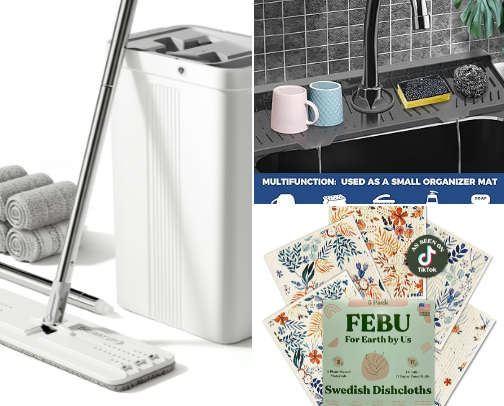 Clean House Clear Mind cover photo collage