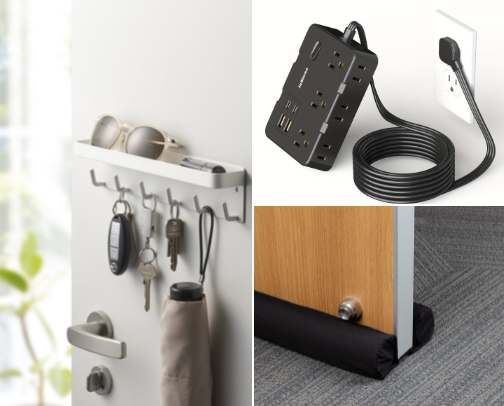 Clever No-Drill Solutions for Annoying Renter and Apartment Problems cover photo collage
