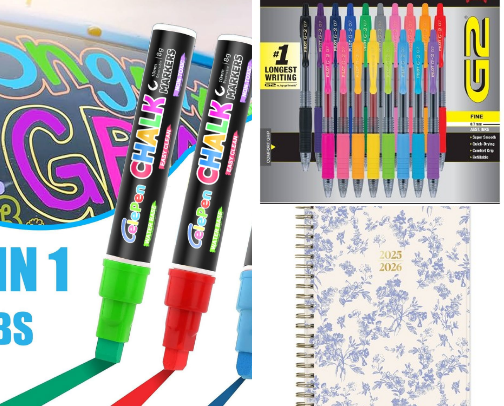 Back to school must haves! cover photo collage