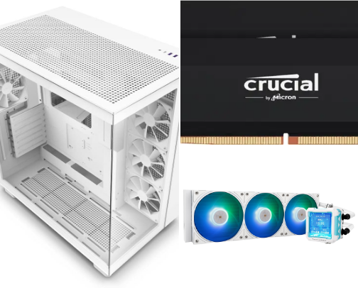 ੈ✩‧₊˚ my new pc specs cover photo collage