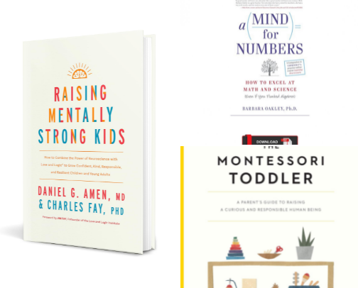 My Parenting Reading List: Books I’m Using to Raise an Emotionally Strong Child cover photo collage